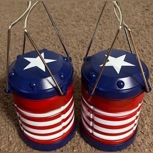 Captain America camping lanterns 2 brand new